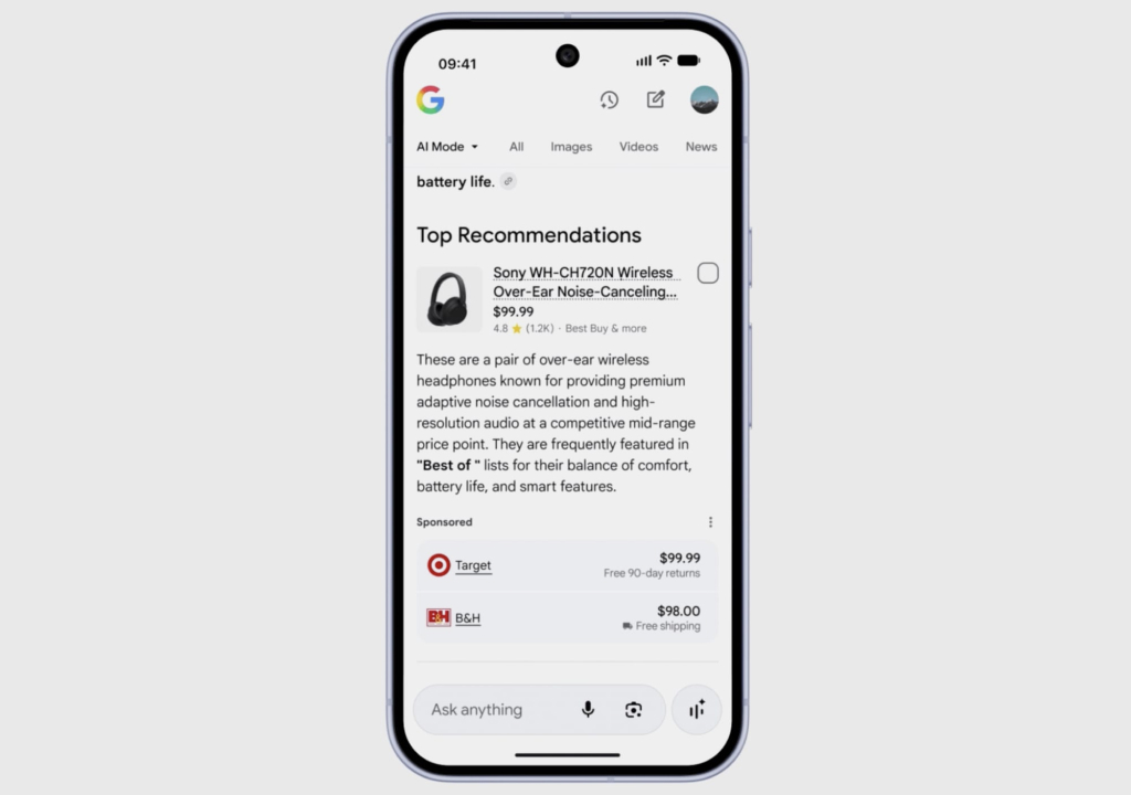 AI‑поиск снизил выручку Google от поисковых сервисов, но компания будет исправлять ситуацию рекламой в ответах нейросети - 1